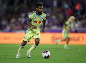 MLS: New York Red Bulls at Orlando City, Red Bulls defender Andres Reyes