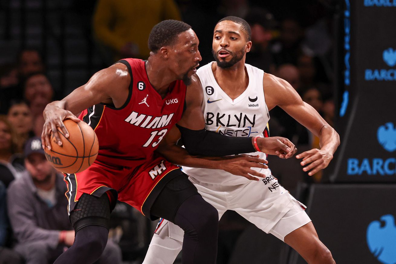 NBA: Miami Heat at Brooklyn Nets