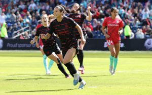 NWSL: Portland Thorns FC at Kansas City Current at Children’s Mercy Park on April 1, 2023