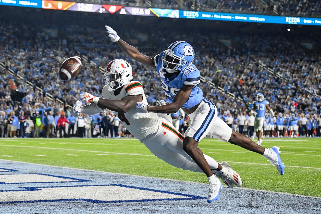 Miami v North Carolina