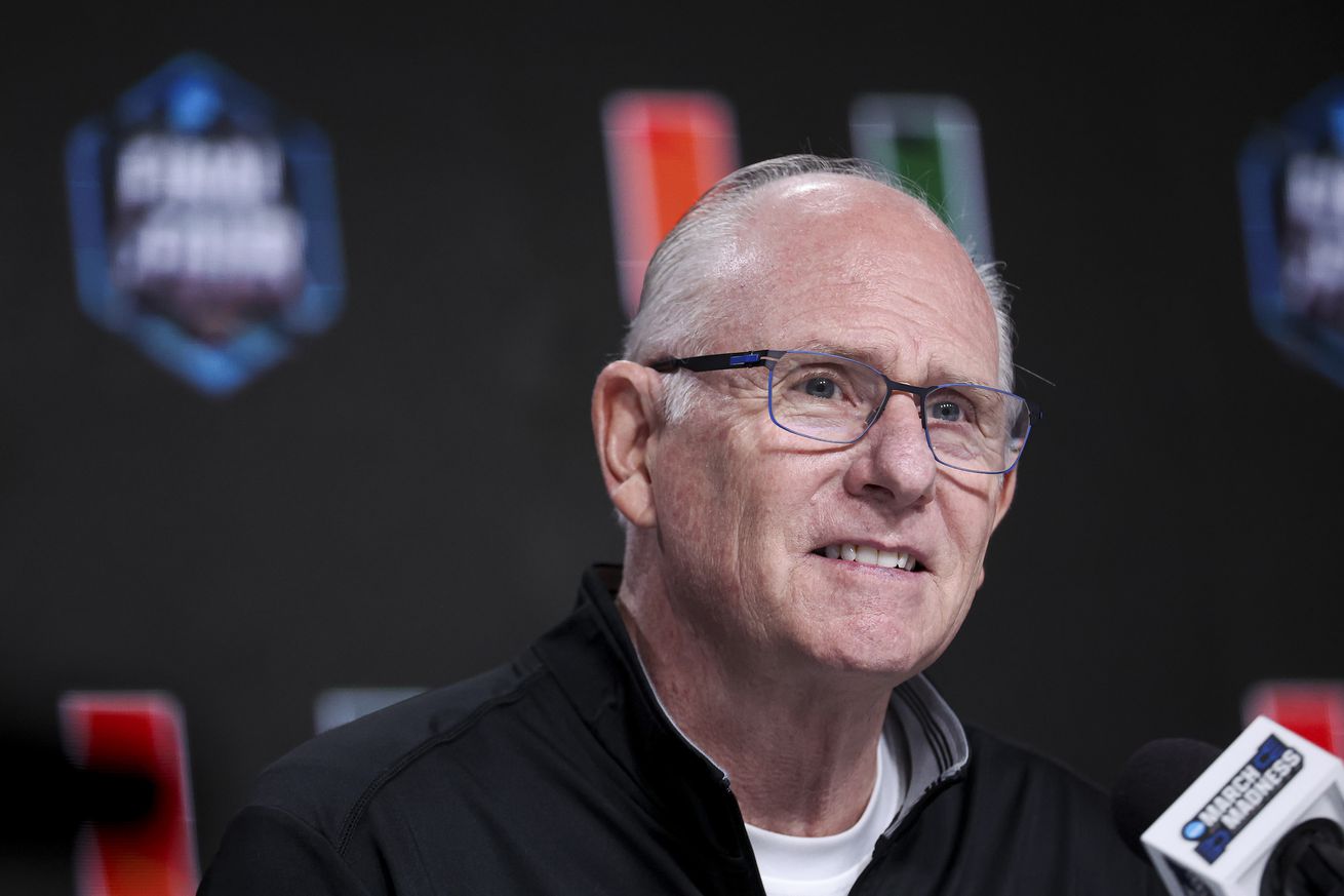 NCAA Basketball: Final Four-Coaches Press Conference