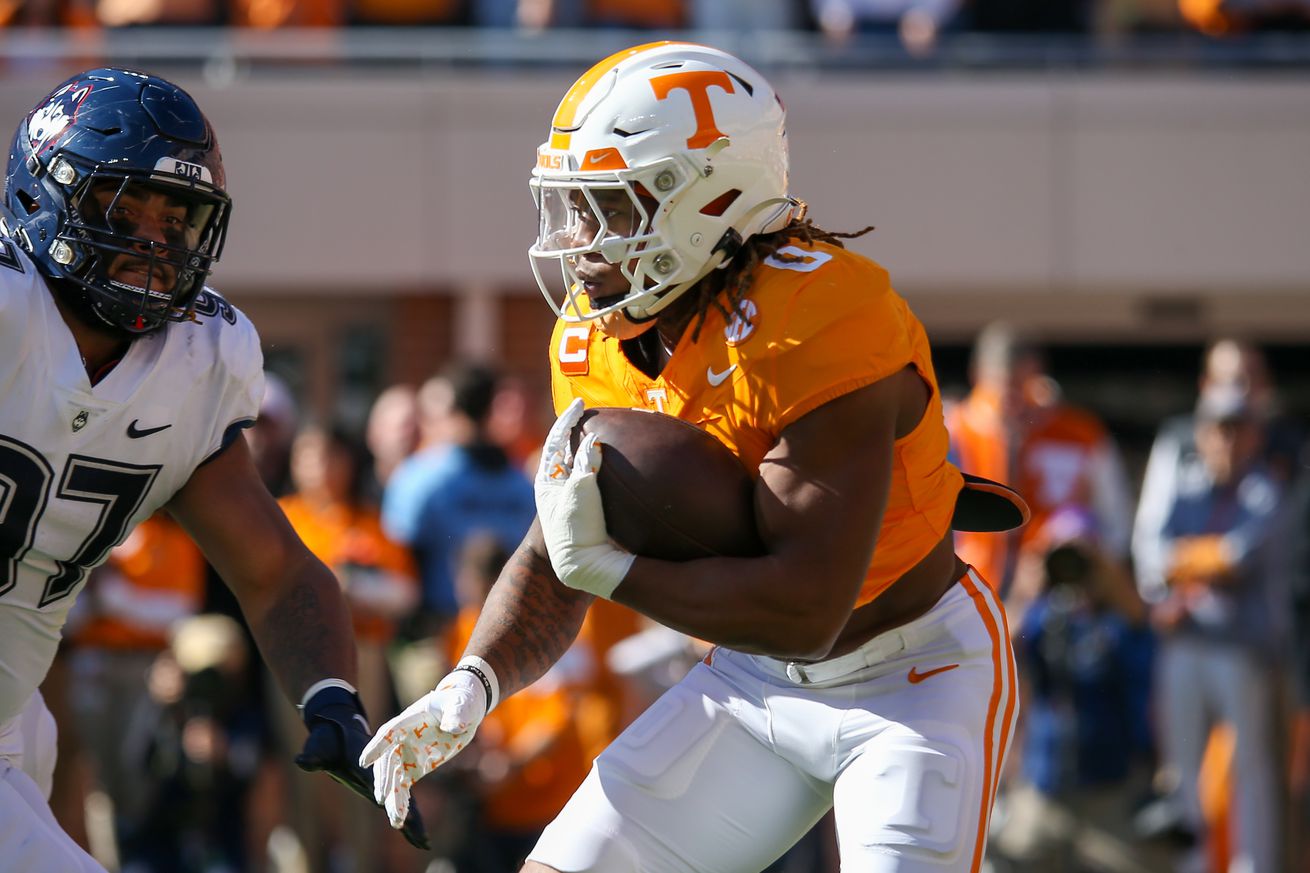 NCAA Football: Connecticut at Tennessee