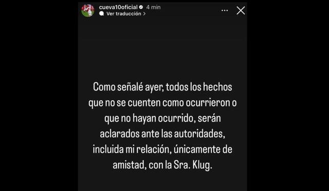Report by Christian Cueva. Photo: Christian Cueva/ Instagram Report by Christian Cueva. Photo: Christian Cueva/ Instagram