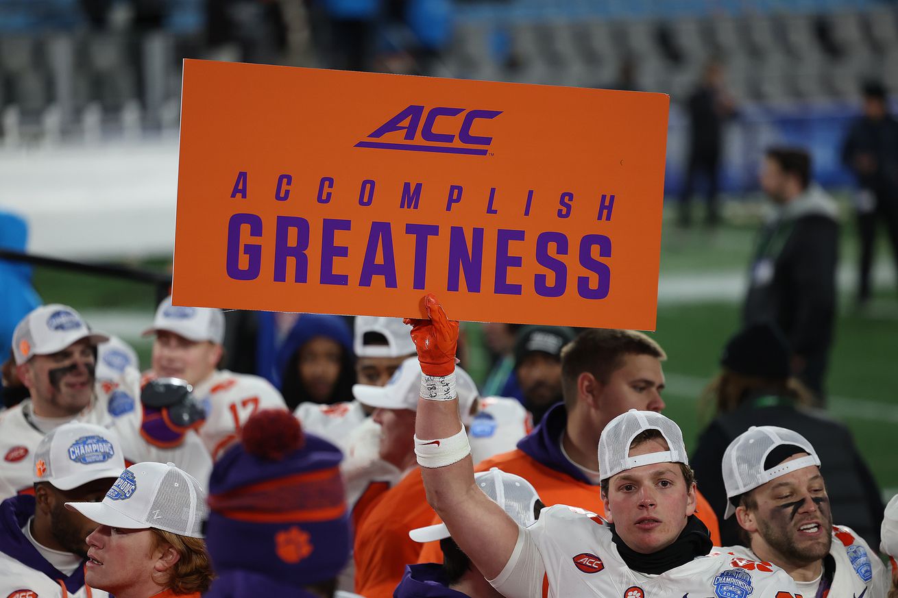 COLLEGE FOOTBALL: DEC 07 ACC Championship Game SMU vs Clemson