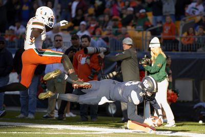 COLLEGE FOOTBALL: NOV 24 Miami at Pitt