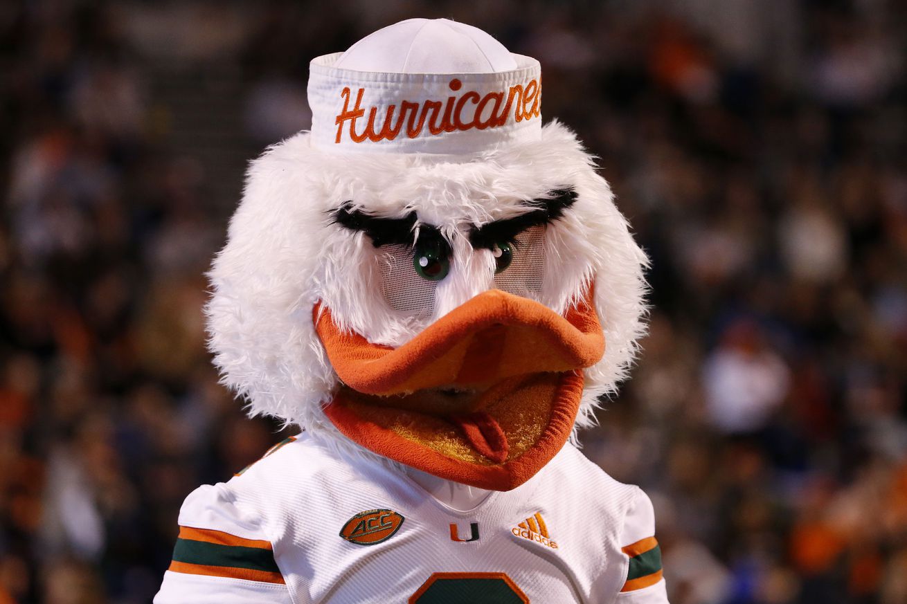 NCAA Football: Miami at Virginia