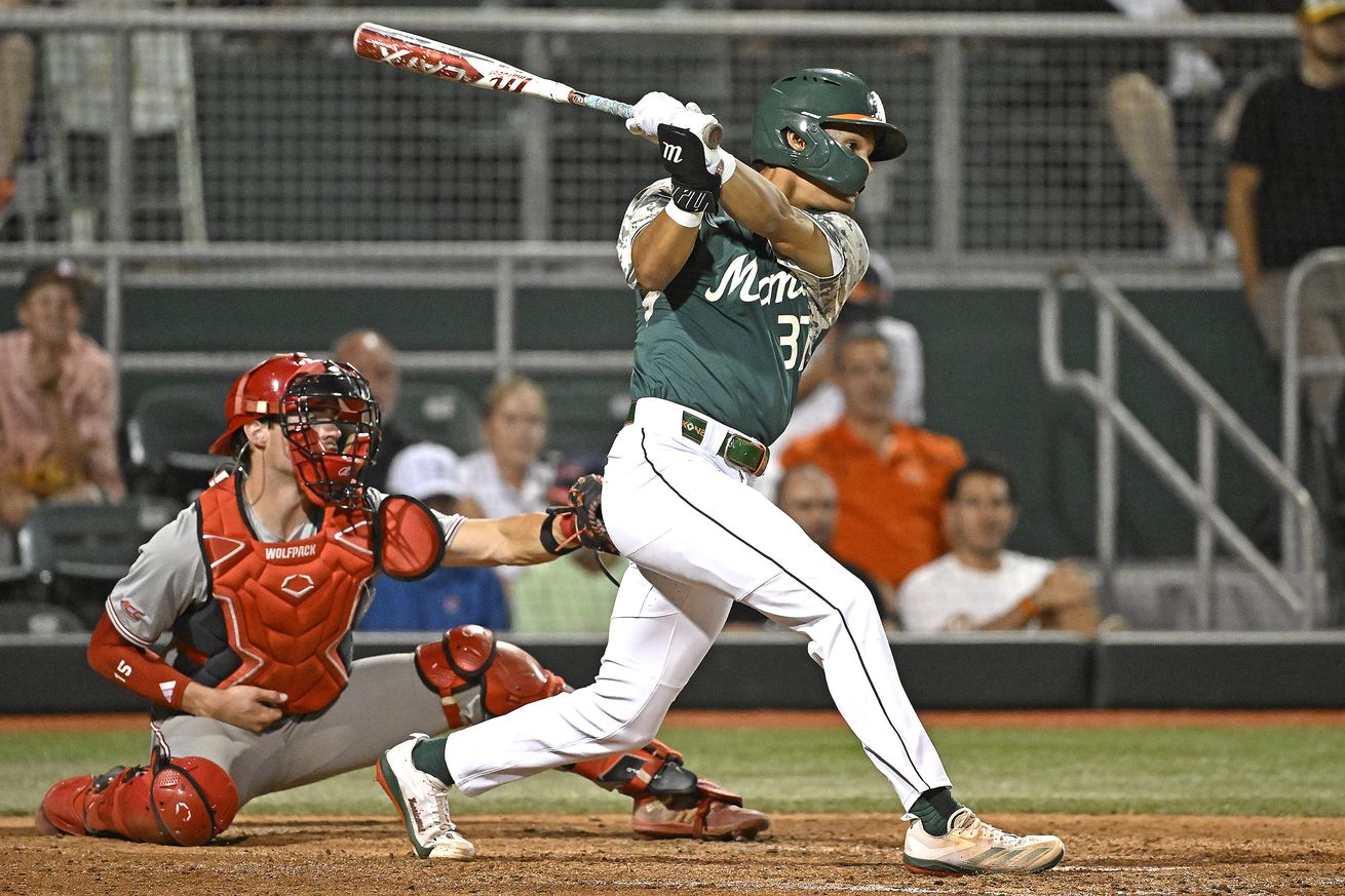 COLLEGE BASEBALL: MAY 02 NC State at Miami