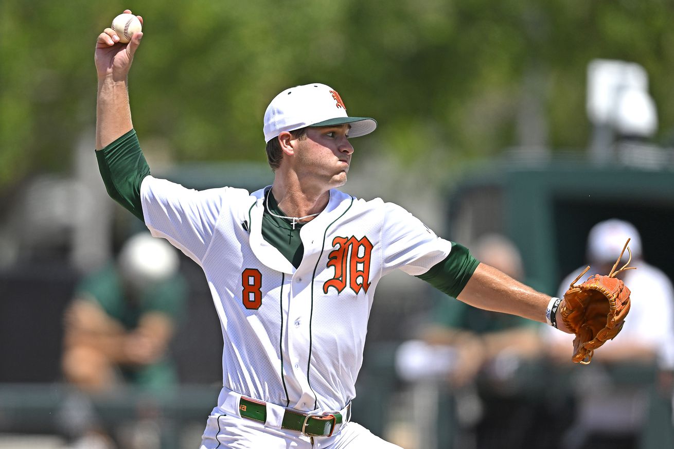 COLLEGE BASEBALL: MAY 17 Notre Dame at Miami