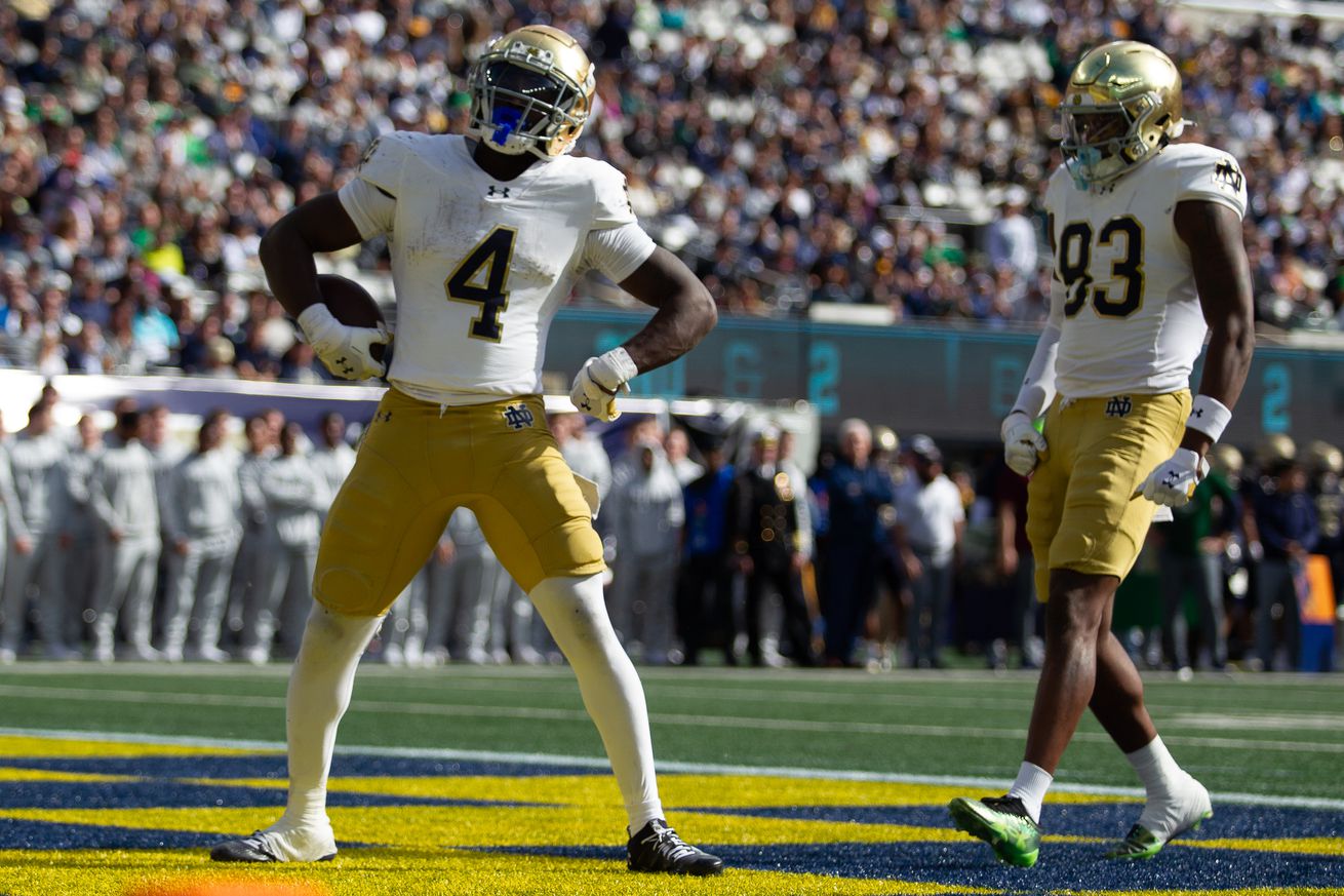 Notre Dame v Navy