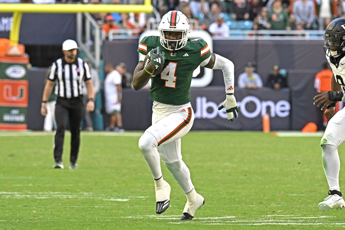 COLLEGE FOOTBALL: NOV 23 Wake Forest at Miami