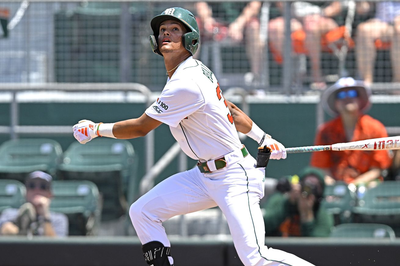 COLLEGE BASEBALL: MAY 17 Notre Dame at Miami