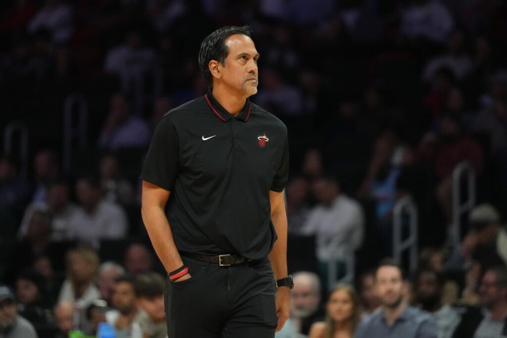 Miami Heat head coach Erik Spoelstra